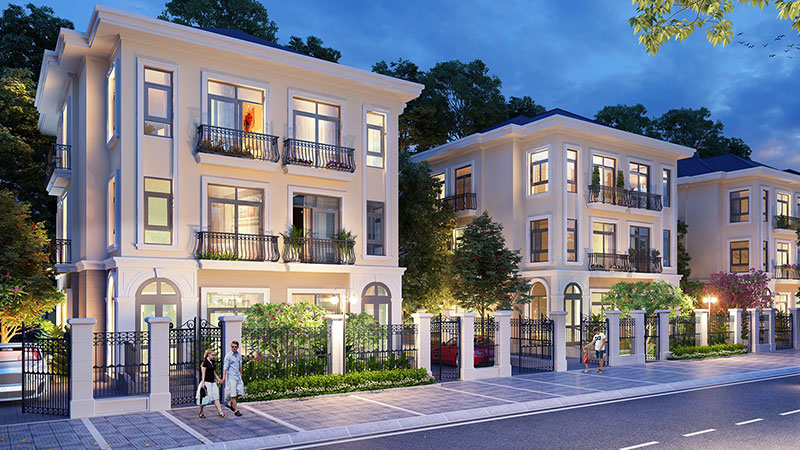 Biệt thự song lập Bạch Vân