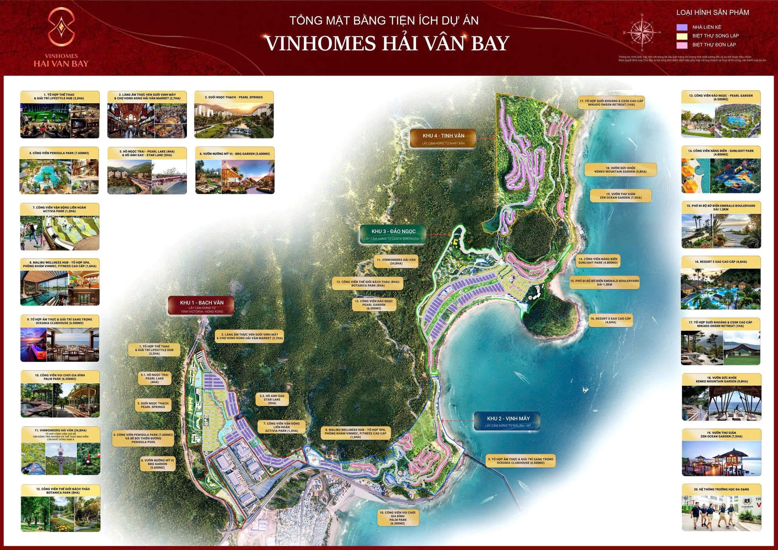 Ecotourism Hải Vân – Mô Hình Đại Đô Thị Nghỉ Dưỡng All-in-One Tại Vinhomes Hải Vân Bay