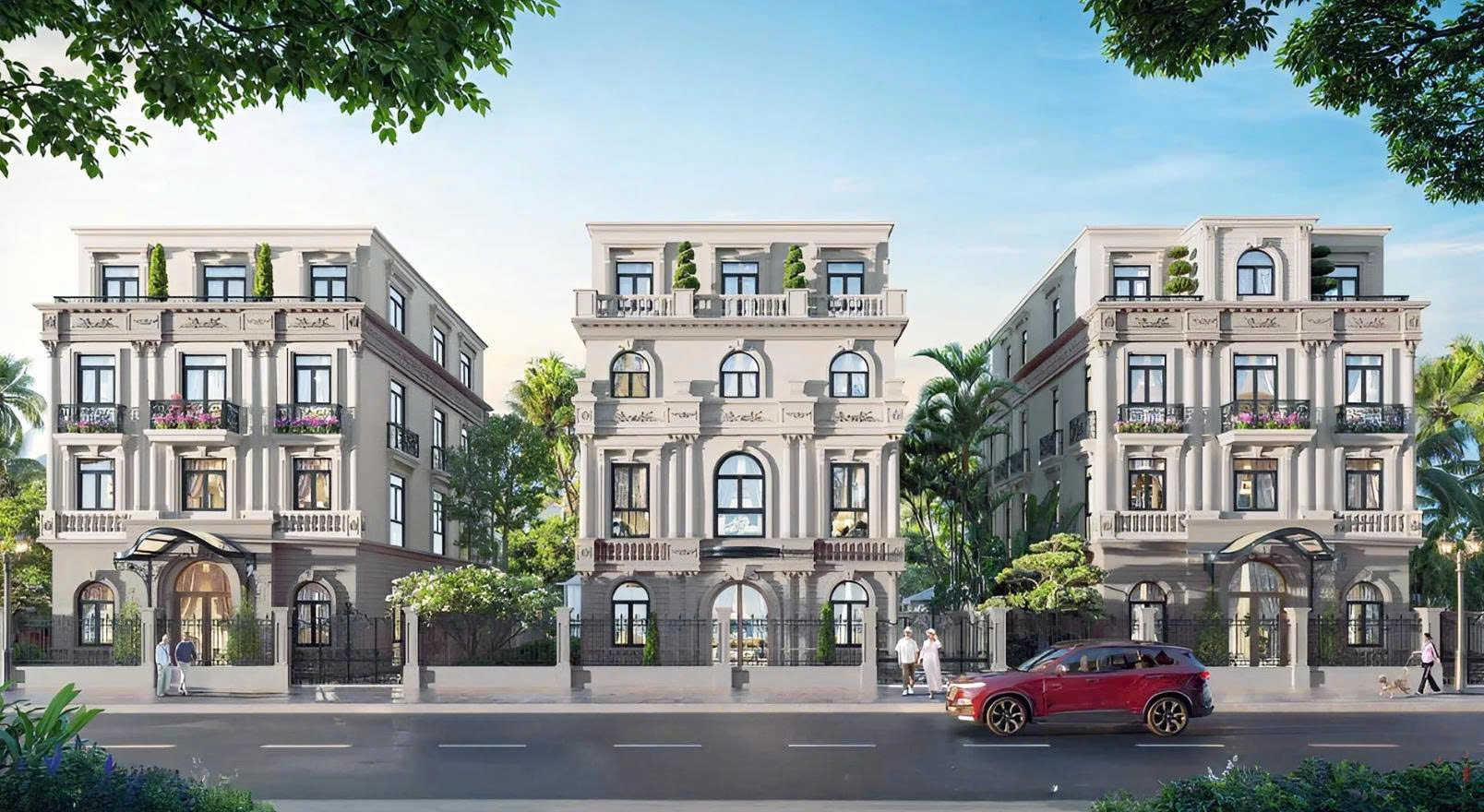 Biệt thự song lập Đảo Ngọc